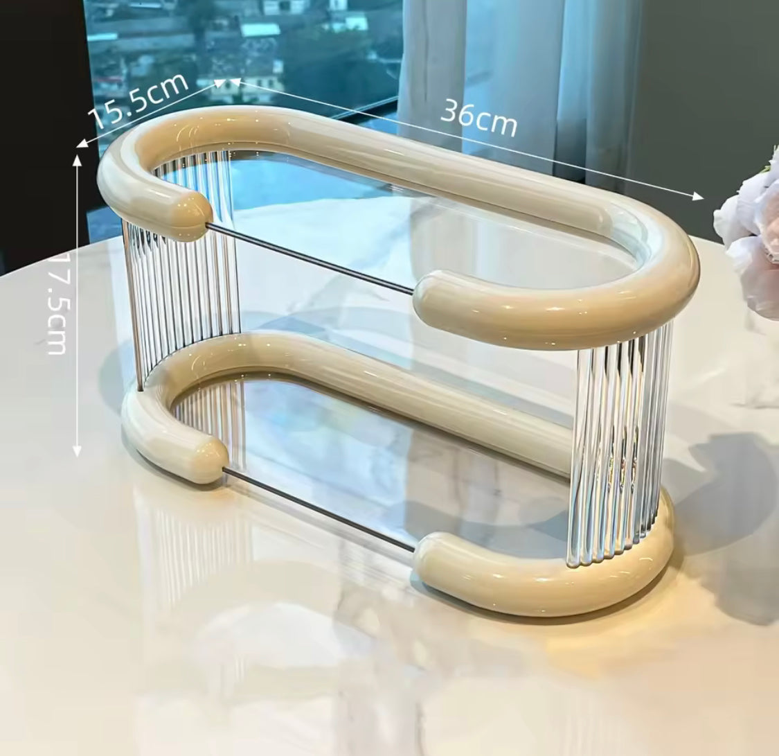 Bathroom Storage Rack, Vanity Cosmetic Storage Shelf, Home Kitchen Organizer Rack Bathroom Storage Rack, Vanity Cosmetic Storage Shelf, Home Kitchen Organizer Rack